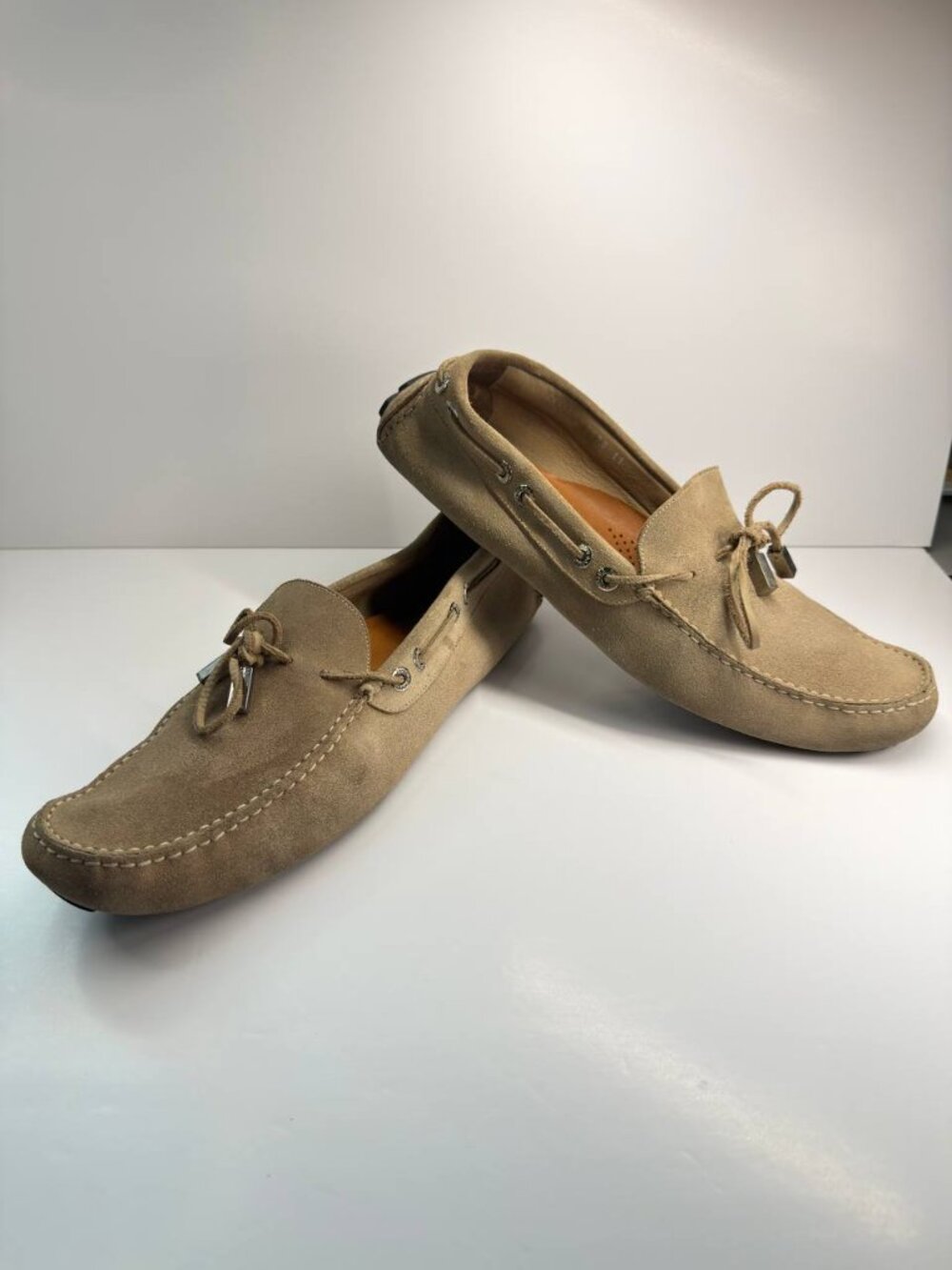 Dolce & Gabbana Suede Driving Moccasins – Men’s Size 44.5 / US 11.5